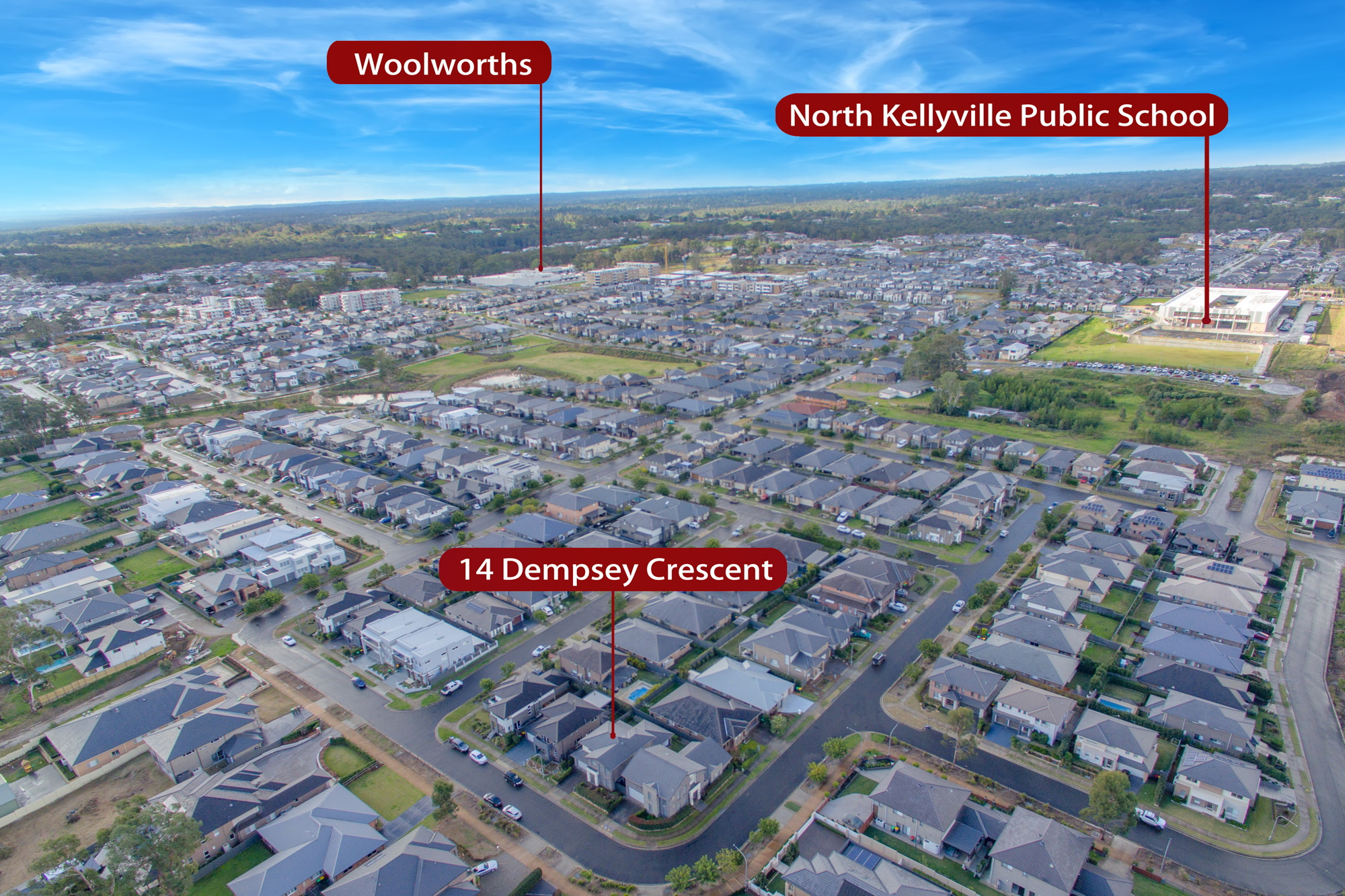 14 Dempsey Crescent, North Kellyville House For Sale In North Kellyville Wiseberry