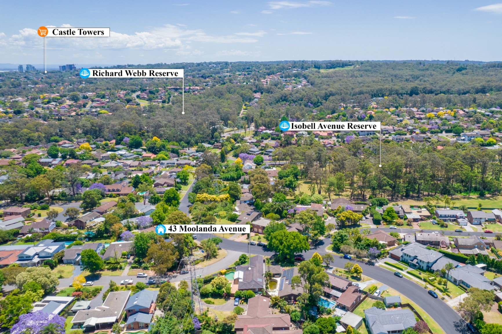 43 Moolanda Avenue, West Pennant Hills House For Sale In West Pennant